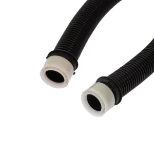 Ici, sont présentés les deux embouts du flexible universel pour aspirateur Home Equipement. Ils sont vus de manière agrandie