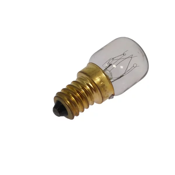 Cette photo montre l'ampoule E14 de15W pour four vue de 3/4 dans son ensemble - Référence A90946