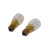 Cette photo montre les deux ampoules E14 de15W pour four - Référence A90946