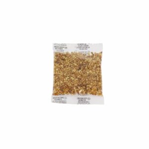 Cette photo montre un sachet de granulés parfumés au citron pour aspirateur, de la marque Home Equipement, en vue de face.